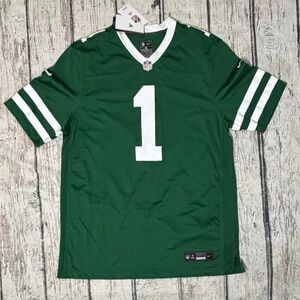 Sauce Gardner New York Jets Nike NFL Football Men's New Loose Green Jersey